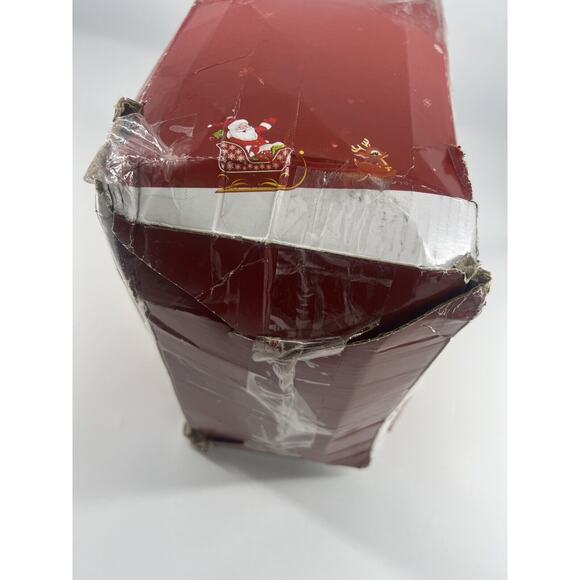 Santa and Snowman 8FT Archway Inflatable Christmas Yard Outdoor Decor LED New - Picture 5 of 5